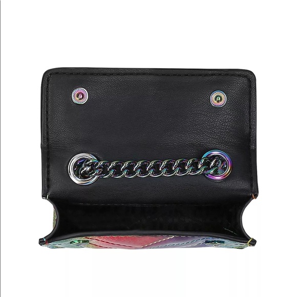 NWT Kurt Geiger London Rainbow Micro Kensington Shoulder Bag - Picture 8 of 9